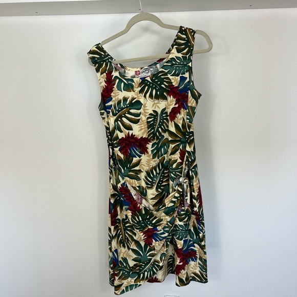 the Hawaiian original Dresses & Skirts - THE HAWAIIAN ORIGINAL Vintage Hilo Hattie Womens Dress Size M Long Botanical USA